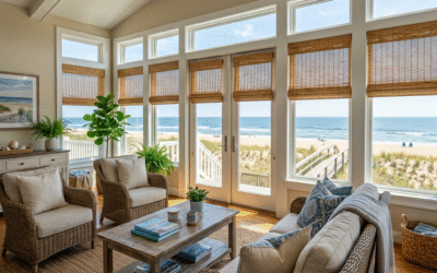 Large Coastal Window Treatments in Virginia Beach